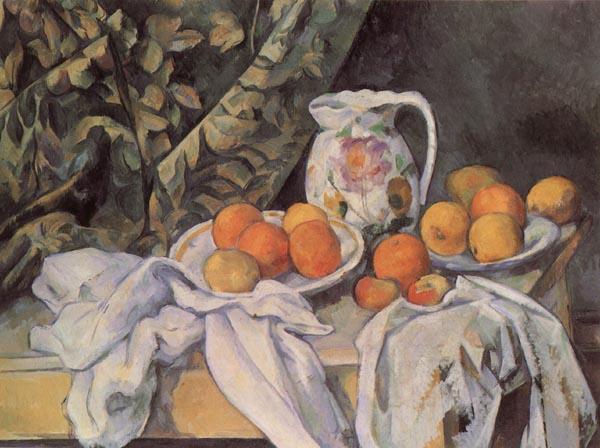 Paul Cezanne Still life with Drapery